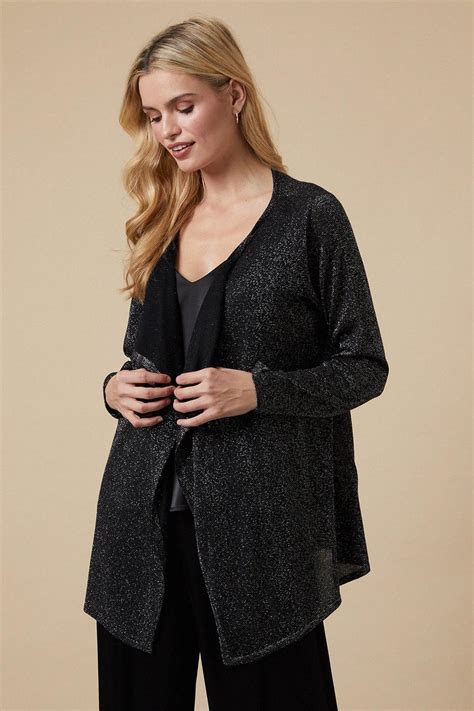 cooling fabric metallic cardigan sale|Women's Metallic Cardigans .